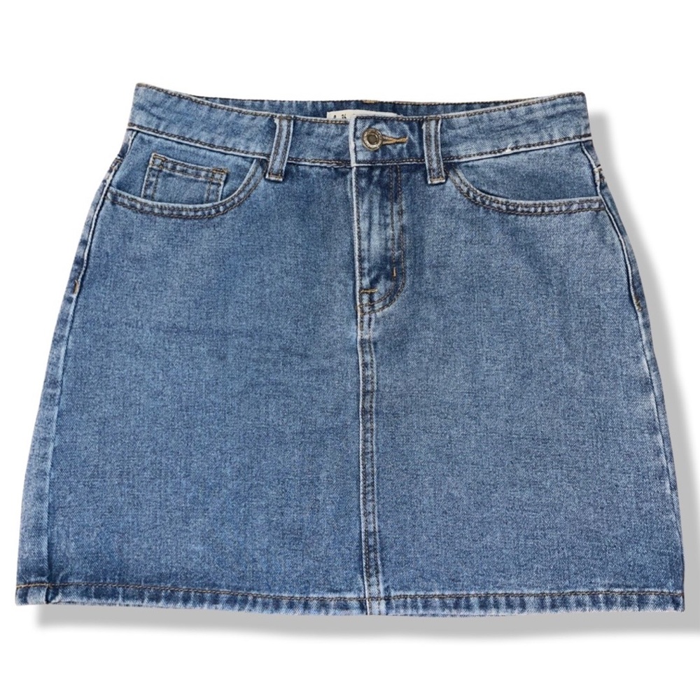 EUC - Denim Co Denim Mini Skirt | Size 4